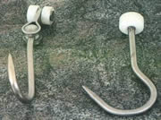 Hook for refrigerator car