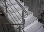 Indoor stair railing