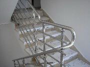 Indoor stair railing