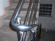 Indoor stair railing