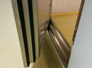 Double sealing door