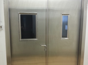 Doors with a collar