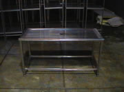 Kobasiarski stol - inox