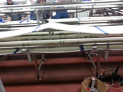 Fifth-rows splitting conveyor